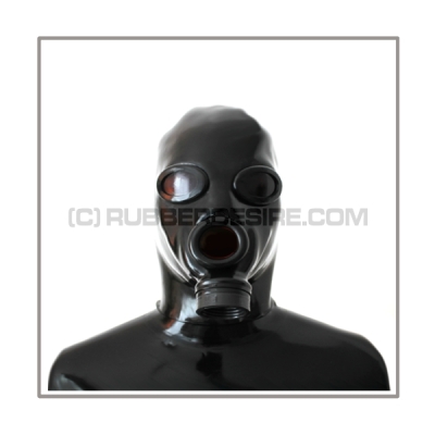 Unique - available immediately: Studio-Gum Deluxe Gasmask-Hood Valentina-Special Edition